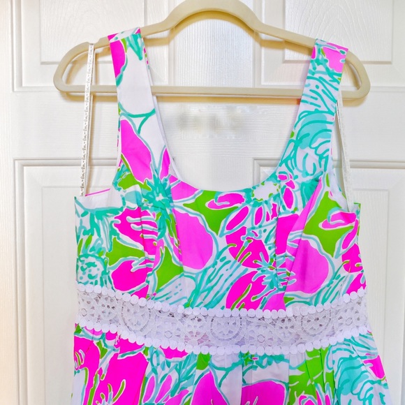 Lilly Pulitzer Rosemarie Cutout Dress 14 - Picture 2 of 3